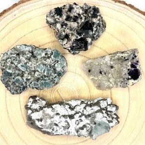 4 Piece Fluorite Specimen Bundle